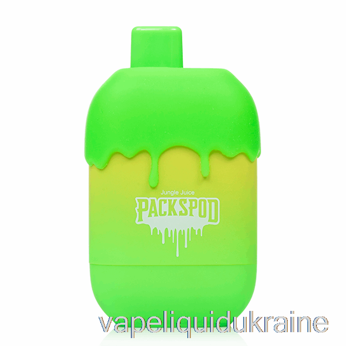 Vape Liquid Ukraine Packwood Packspod 5000 Disposable Sour Gushers (Jungle Juice)